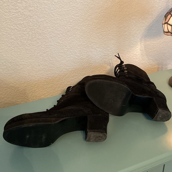 VINTAGE 1980s Platform Boots - Picture 9 of 9